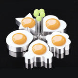 Fun Stainless Steel Egg and Pancake Molds for Kids