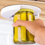 Easy Can Jar Opener Under the Cabinet Self-adhesive Jar Bottle Opener