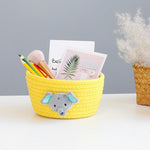 Handwoven Animal Kids Storage Baskets