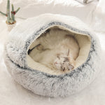 Ultra soft Cat Dog Cave Bed