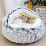 Ultra soft Cat Dog Cave Bed