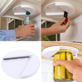 Easy Can Jar Opener Under the Cabinet Self-adhesive Jar Bottle Opener