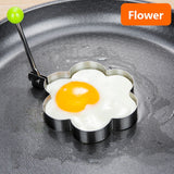 Fun Stainless Steel Egg and Pancake Molds for Kids