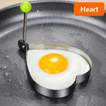 Fun Stainless Steel Egg and Pancake Molds for Kids