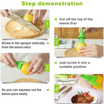 Handy Orange Juice Squeeze lemon juice spray