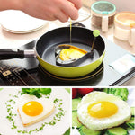 Fun Stainless Steel Egg and Pancake Molds for Kids