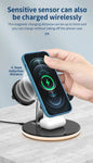 3 in 1 Magnetic Wireless Charger Station for iPHone 12,13 Mini/Pro/Max