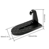 Foldable Car Roof Rack Step Car Door Step Universal Latch Hook