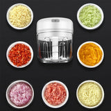 Electric Food Crusher Mini  Handy BPA free electric mini blender