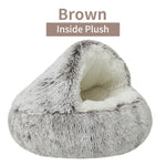 Ultra soft Cat Dog Cave Bed