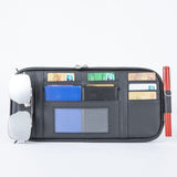 Smart car sun visor organizer